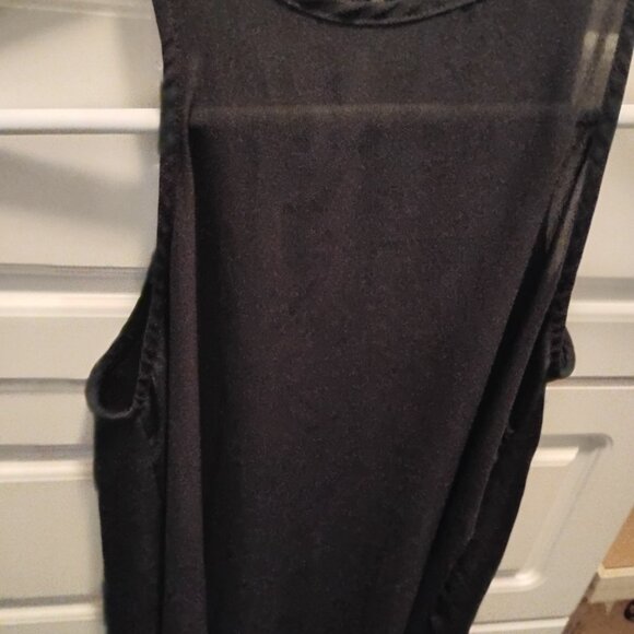 Sexy Asymmetrical Black Mini Dress - Picture 5 of 5